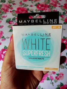 maybelline white superfresh shell compact