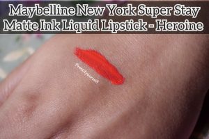 texture of maybelline matte ink