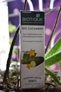 biotique cucumber toner