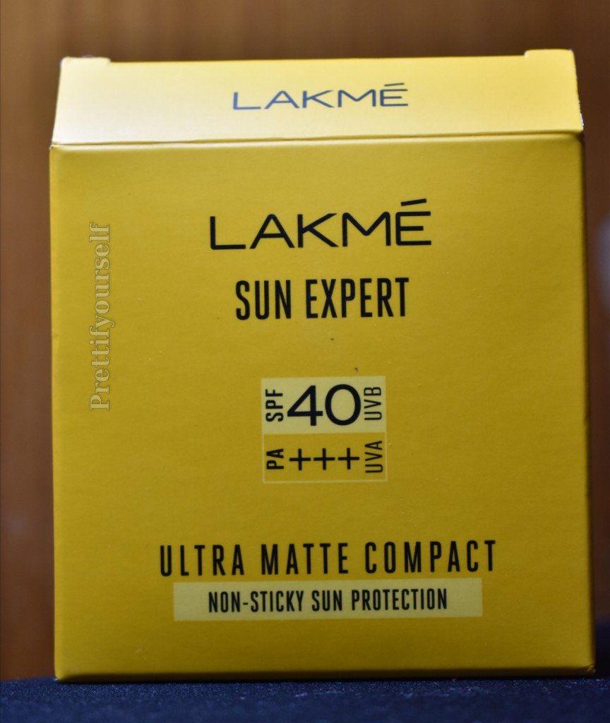 features image of lakme sun expert compact review