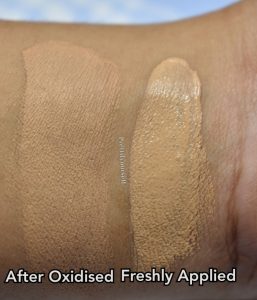 maybelline superstay foundation swatches