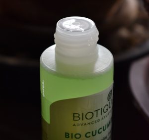 packaging of biotique cucumber toner