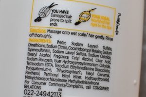 ingredients of pantene shampoo