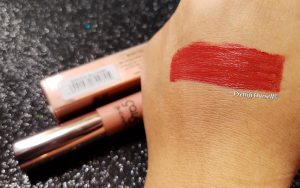 brick bloom shade of lakme 9to5 mousse lip cheek color