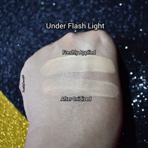 swatches of loreal infallible pro matte foundation