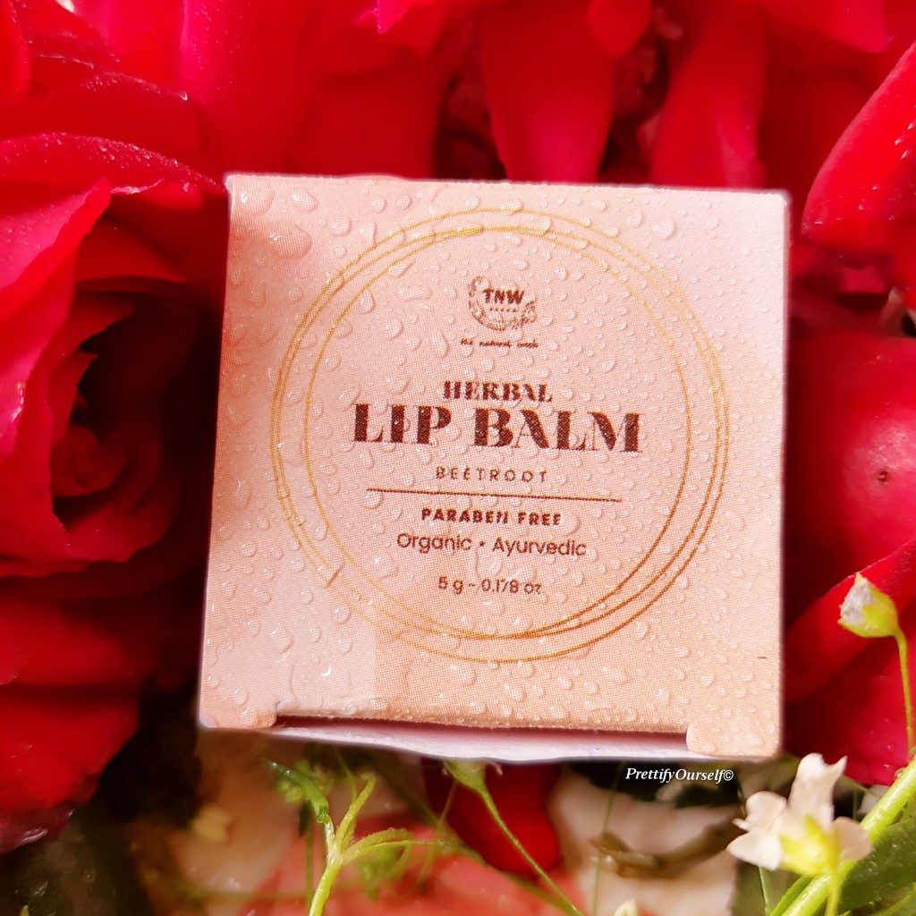 TNW beetroot lip balm review