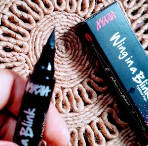 Wing in a bling eyeliner pen from nykaa