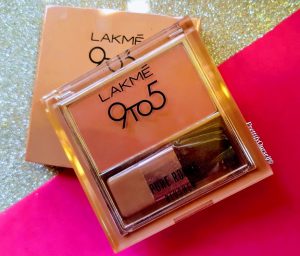 lakme 9to5 pure rough matte blusher is one of the best matte blusher