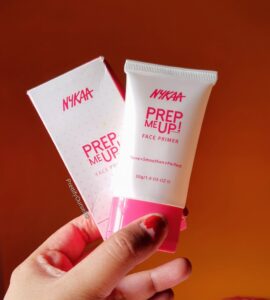 nykaa prep me up face primer review
