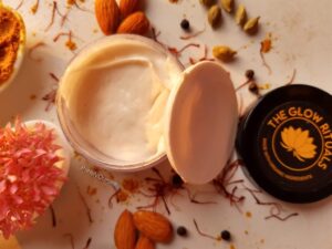the glow rituals skin correcting cream packaging