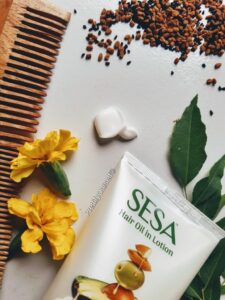 review of sesa hair oil in lotion