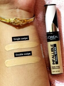 loreal infallible concealer review