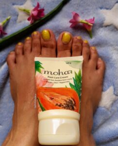 my experience with moha foot care cream