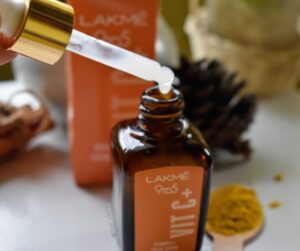 new lakme vitamin c serum for face review