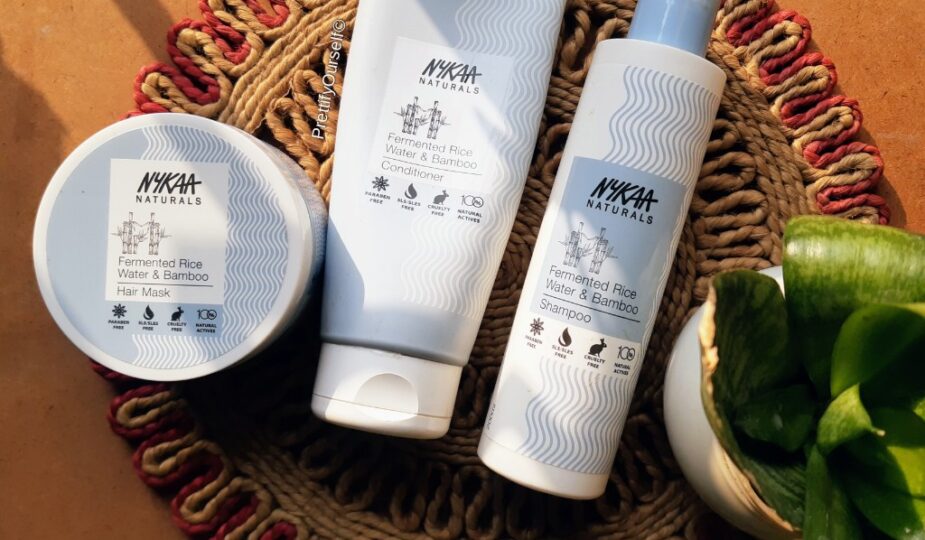 Nykaa Fermented Rice Water and Bamboo Haircare Range Review l Best For Dry  and Damaged Hair l Under 500 Rupees