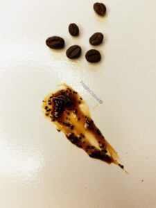 Texture of Mcaffeine Coffee Scalp Scrub