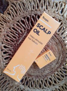 Traya Review for Scalp Oil with Growth Therapy Booster Shot