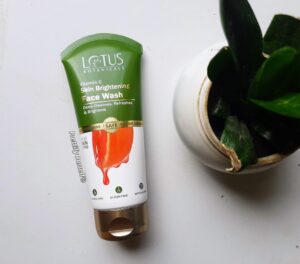 lotus botanicals vitamin c face wash