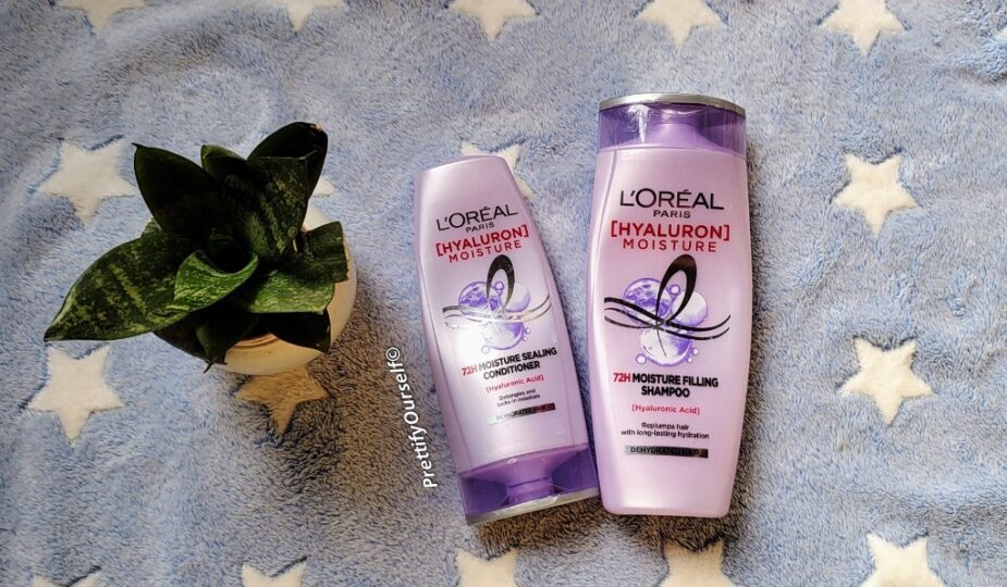 loreal-paris-hyaluron-moisture shampoo and conditioner